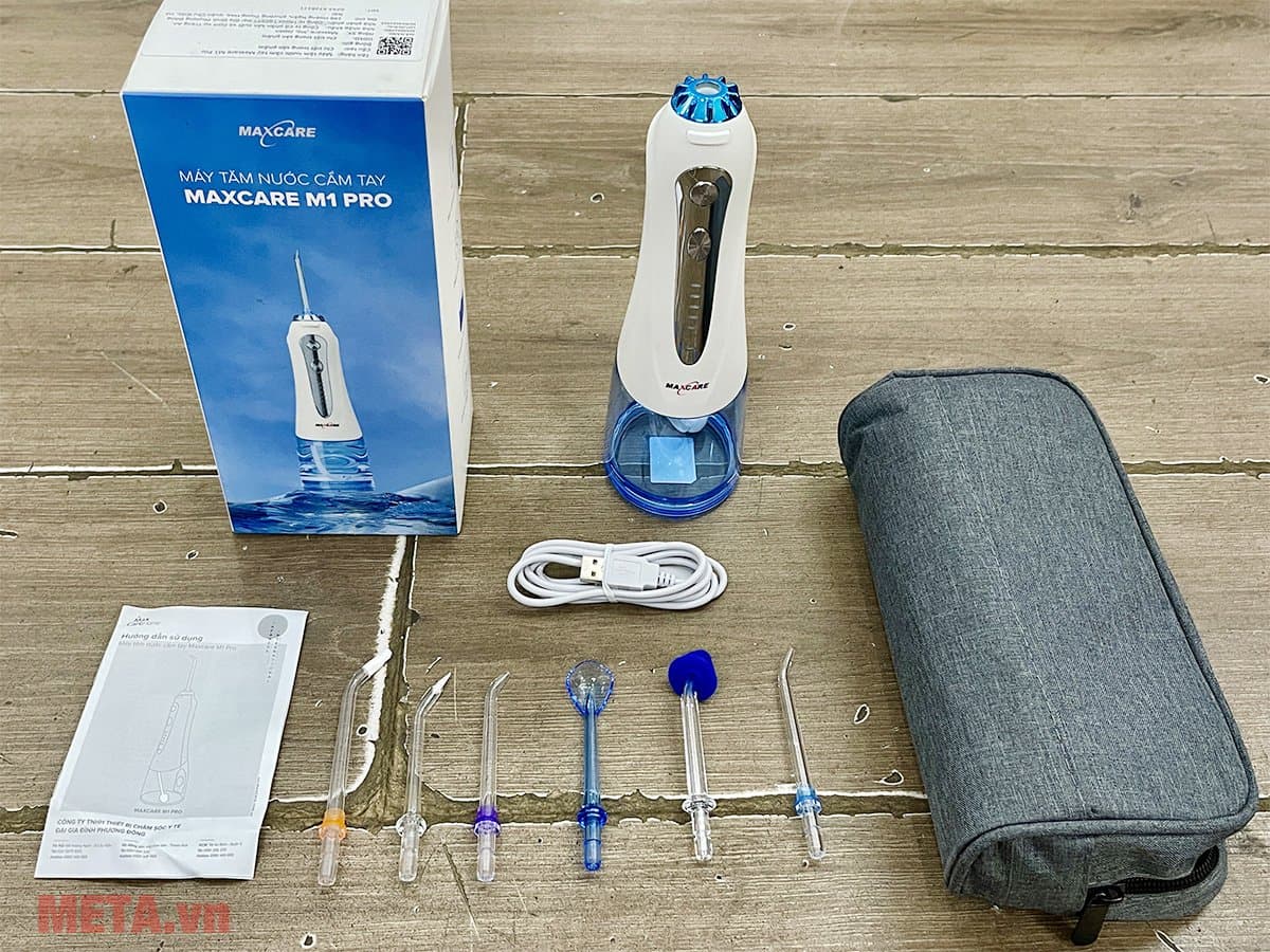 Ảnh Máy tăm nước cầm tay Maxcare M1Pro
