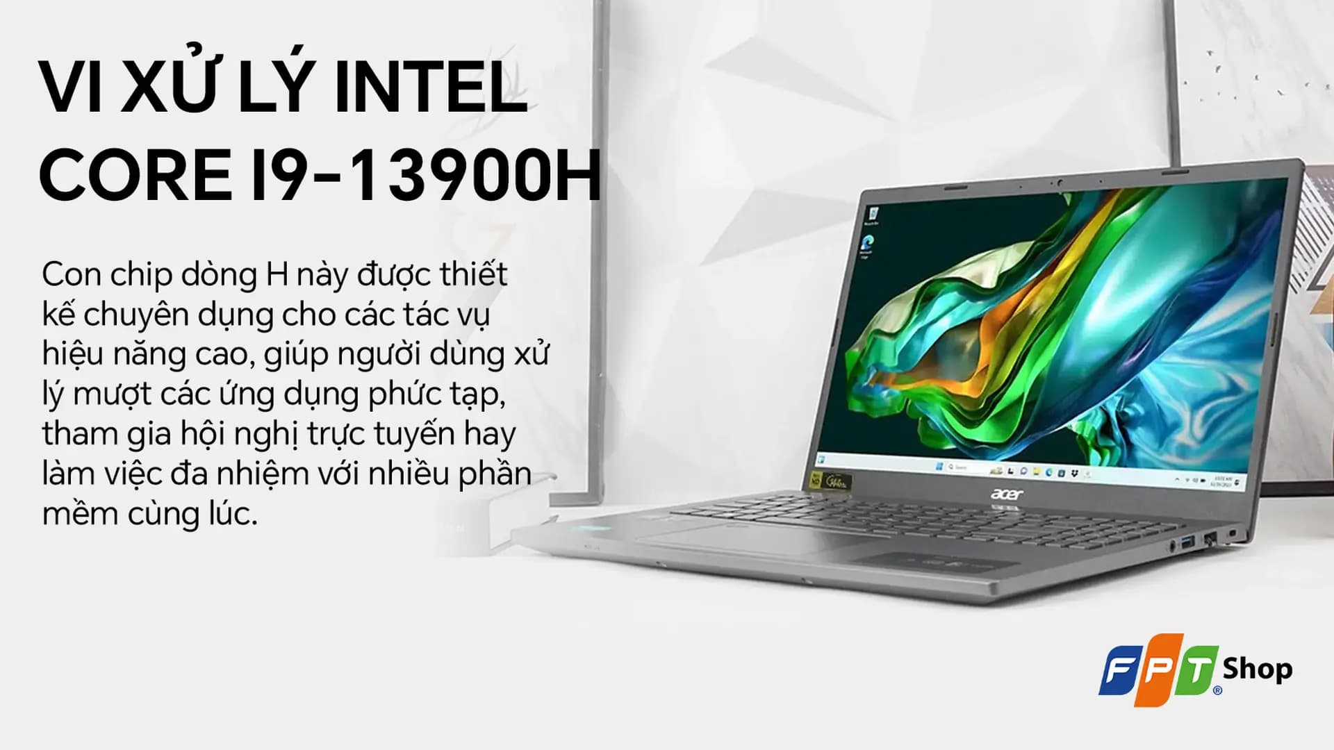 Ảnh Laptop Acer Aspire 5 A515-58M-951T i9 13900H/16GB/512GB/15.6"FHD/Win11