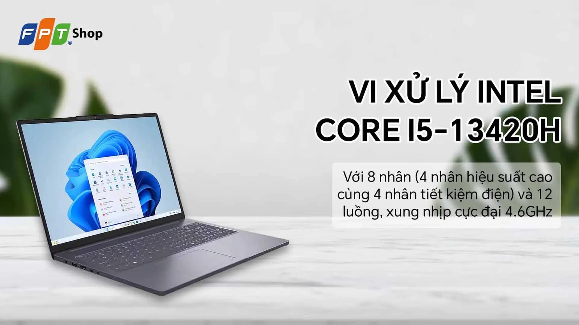 Ảnh Laptop Lenovo IdeaPad Slim 3 16IRH10 i5-13420H/16GB/512GB/16"WUXGA/Win 11