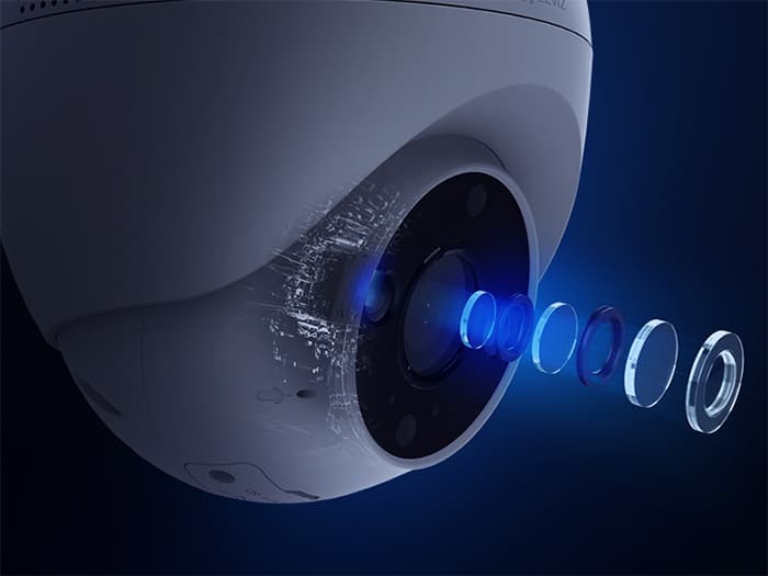 Ảnh Camera wifi bán cầu thông minh Ezviz H4 2K (3MP)