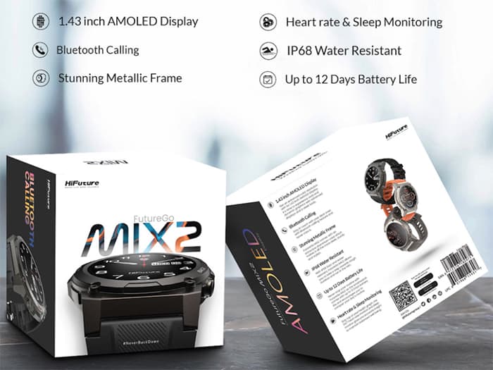 Ảnh Đồng hồ thể thao thông minh HiFuture FutureGo Mix 2