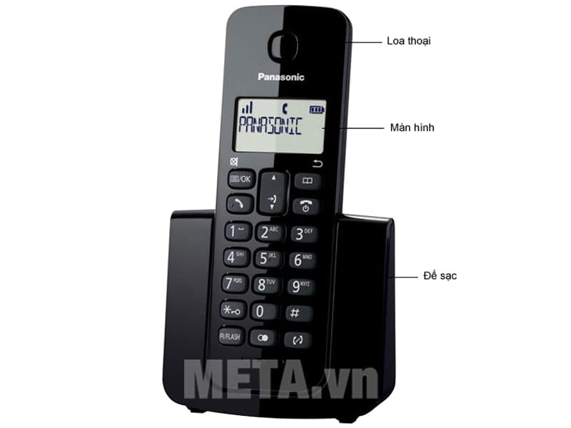 Ảnh Điện thoại bàn không dây Panasonic KX-TGB112